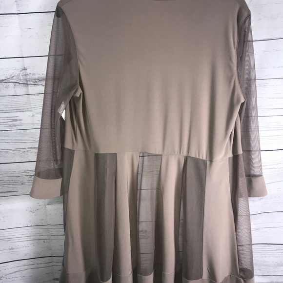 NEW R&M Richards Cardigan Nude Jacket Womens Sz 6 - Picture 5 of 8